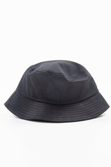 Black Canvas Stitch Detail Bucket Hat - Jamee-Hats