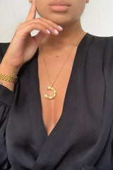 Black Chiffon Plunge Blouson Sleeve Bodysuit - Liah-Bodysuits