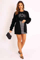 Black Chunky Knit Oversized Cardigan - Eaden-Cardigans