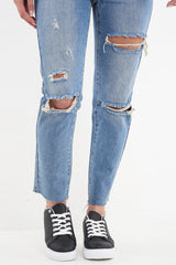 Black Chunky Sole Lace Up Trainers - Lauryl-Trainers