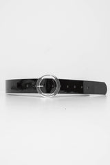Black Clear Resin Buckle Belt - Mallory-Belts