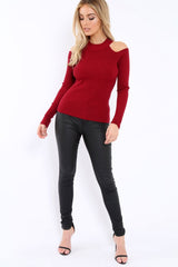 Black Coated Skinny Jeans - Teya-Jeans