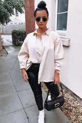 Black Coated Zip Back Skinny Jeans - Kamyra-Jeans