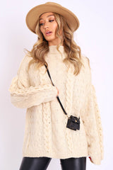 Black Croc Micro Mini Bag - Cailee-Bags