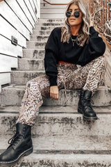 Black Cropped Batwing Jumper - Lizy-Jumper