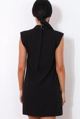 Black Cut Out Dress-Miranda-Dresses