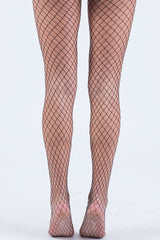 Black Diamond Fishnet Tights - Skye-Tights