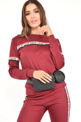 Black Double Pouch Faux Leather Belt Bag - Cammy-Belts