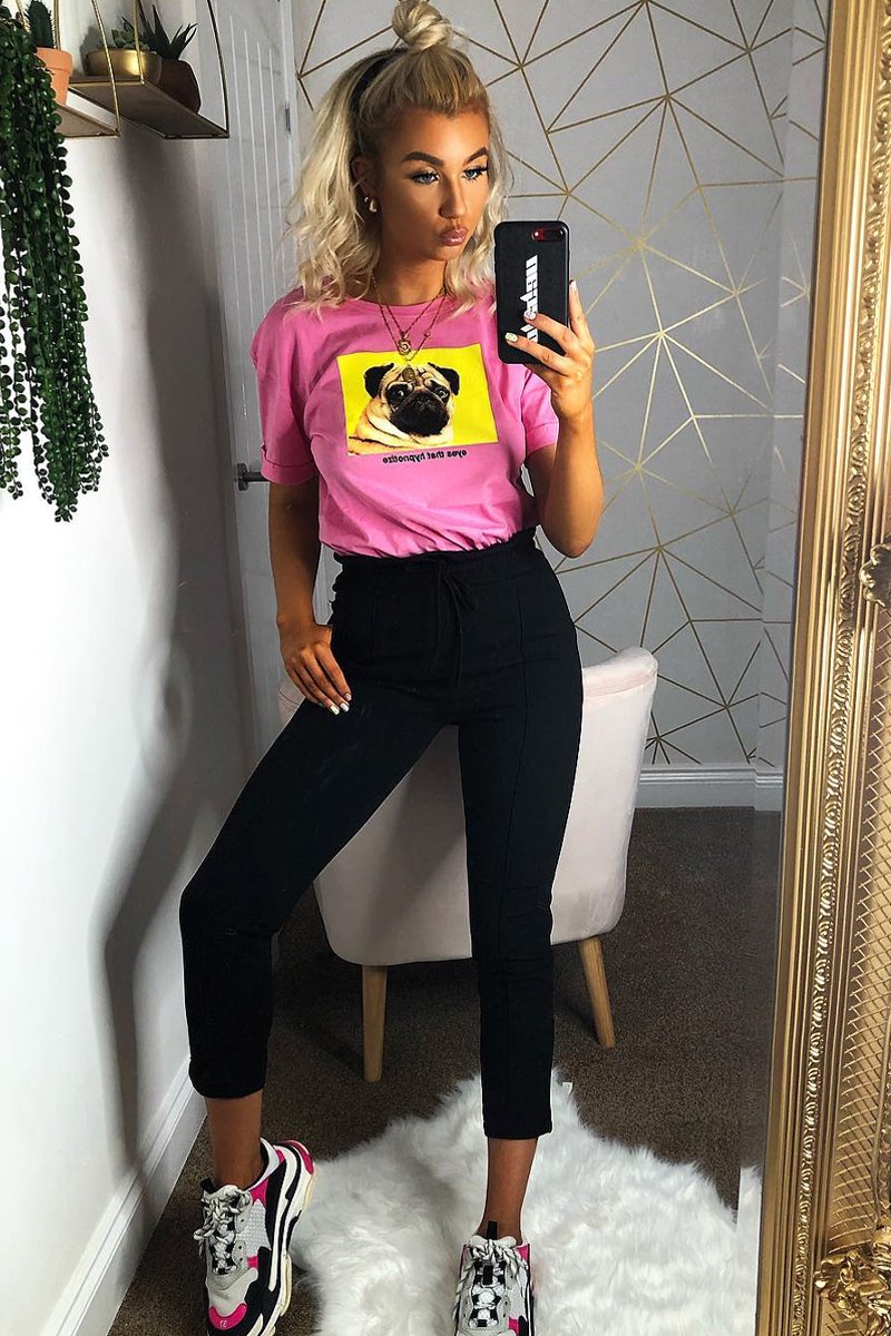 Black Drawstring Seam Front Tailored Joggers - Lissie-Trousers