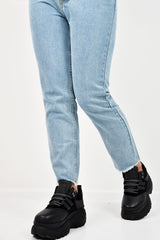 Black Extreme Sole Chunky Lace Up Trainers - Dalton-Trainers