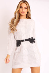 Black Faux Leather Chunky Waist Belt - Xea-Belts