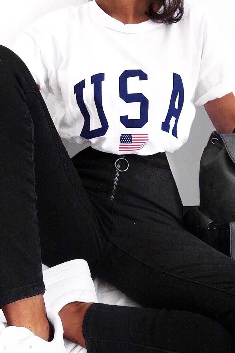 Black Front Zip Skinny Jeans - Wriley-Jeans