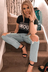 Black Gold Believe In Yourself Slogan T-Shirt - Nyari-T-shirt