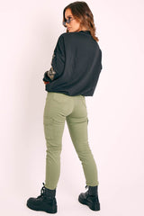 Black Gold Studded Tiger NYC Sweatshirt - Lezlie-Sweatshirts