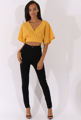 Black High Waisted Skinny Fit Jeans - Nemesis-Jeans