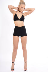 Black Mesh Bralet - Faye-Bralets