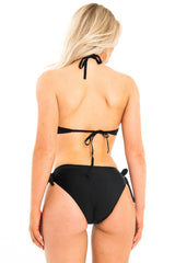 Black Mix and Match Triangle Bikini - Bronx-Swimsuits