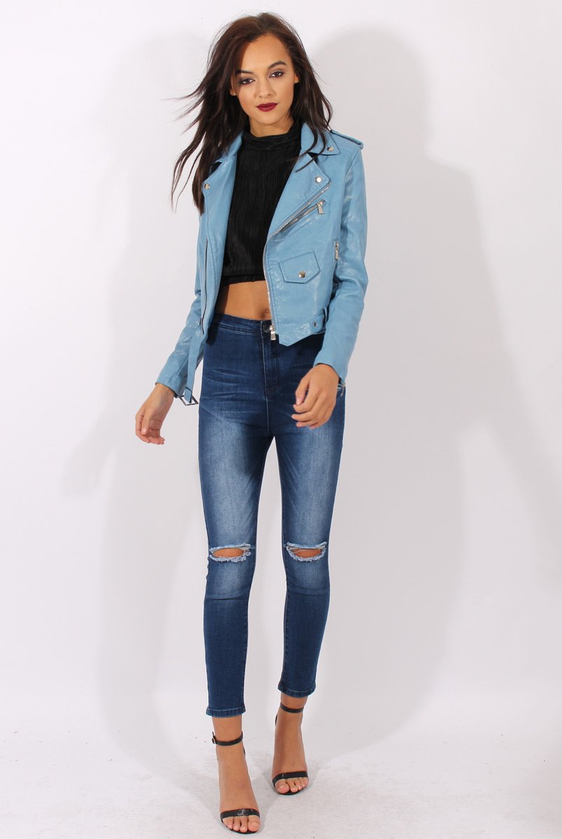 Black Pleated Batwing Crop Top - Mellony-Crop Tops
