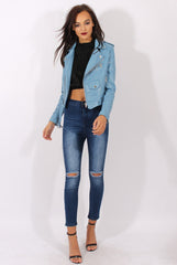 Black Pleated Batwing Crop Top - Mellony-Crop Tops