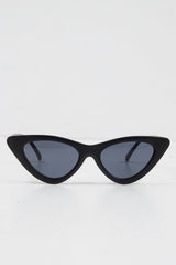Black Pointed Cat Eye Sunglasses - Ramia-Sunglasses