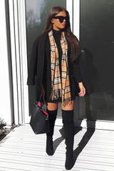 Black Rib Bodycon Turtle Neck Mini Dress - Tesia-Dresses