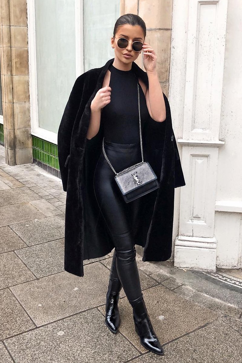 Black Ribbed High Neck Sleeveless Bodysuit - Electra-Bodysuits