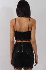 Black Sequin Co-Ord- Jules-Co-ords