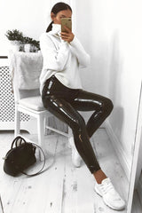 Louis Vuitton VUITTAMINS Shiny Leggings, Black, 36