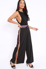 Black Side Boob Bodysuit - Adrionna-Bodysuits