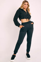 Black Slim Fit Joggers - Chaise-Joggers