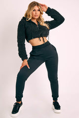 Black Slim Fit Joggers - Chaise-Joggers