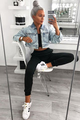 Black Slim Fit Joggers - Chaise-Joggers