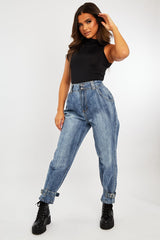 Black Slinky Fabric High Neck Bodysuit - Daniella-Bodysuits