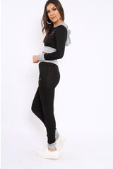 Black Snake Loungewear Set - Evie-Co-ords