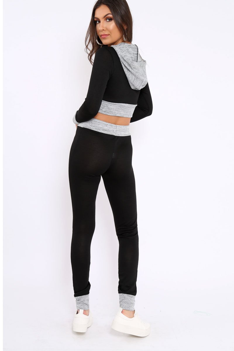 Black Snake Loungewear Set - Evie-Co-ords