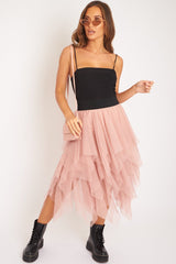 Black Square Neck Slinky Bodysuit - Sadie-Bodysuits