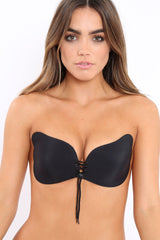 Black Stick on Push up Bra - Rosslyn-Bralets