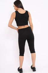 Black Striped Loungewear Set - Ginny-Co-ords