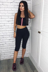 Black Striped Loungewear Set - Ginny-Co-ords