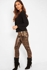 Black Tie Waist Long Sleeve Top - Floria-Tops