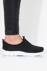 Black Trainers - Lucy-Trainers