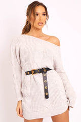 Black Vintage Gold Eyelet Belt - Karima-Belts