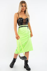 Black Vinyl Mesh Corset Bodysuit - Joeliz-Bodysuits