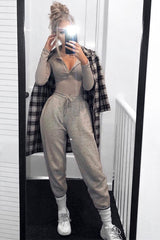 Black White Check Longline Blazer - Wrenn-Jackets