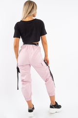 Black White Hustle Slogan Crop T Shirt - Brienna-Crop Tops