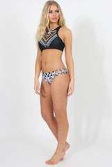 Black and White Print bikini - Catherine-Swimwear