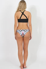 Black and White Print bikini - Catherine-Swimwear