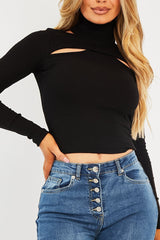 Blue Button Fly Skinny Jeans - Ellah-Jeans