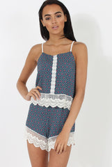Blue Crochet Co-Ord - Mackenzie-Co-ords