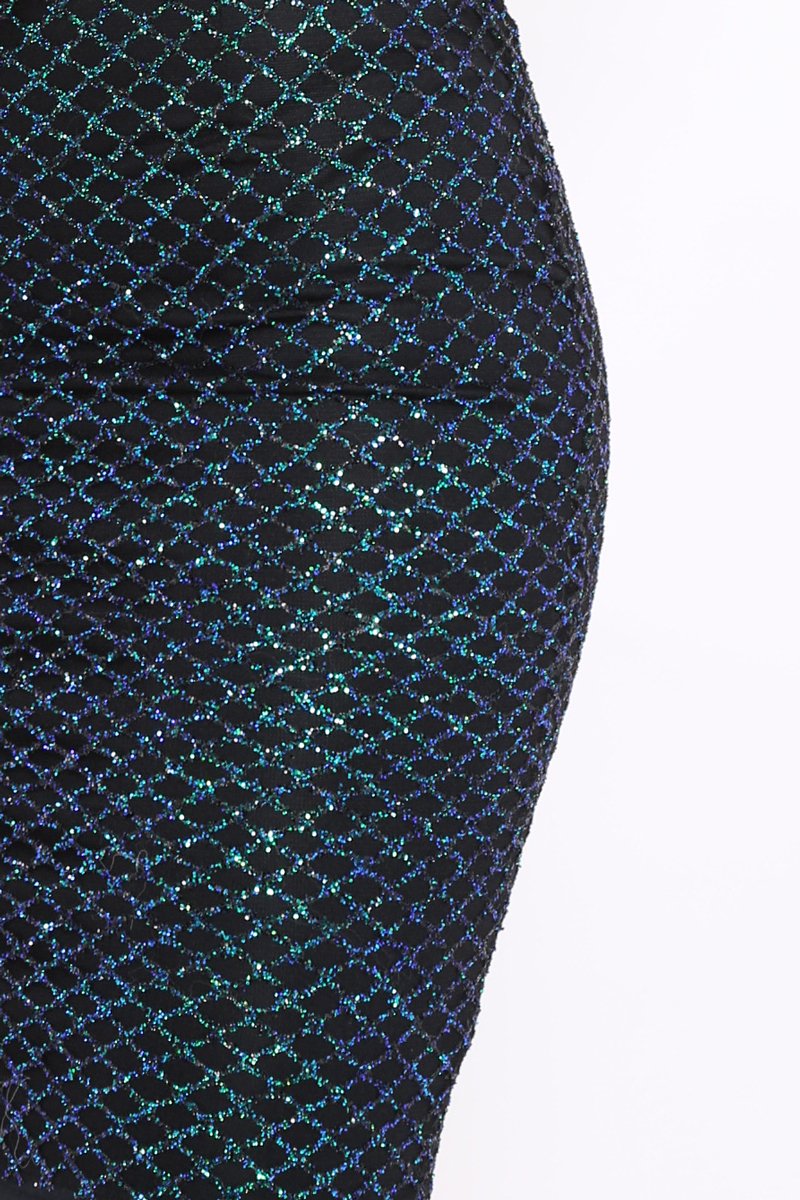 Blue Glitter Mermaid Co-ord Set - Reagan-Co-ords